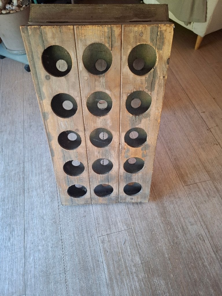 Wijndisplay (hout), Ophalen, Gebruikt, Overige typen