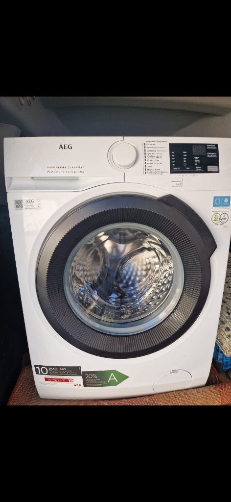 Machine à laver AEG 8kg A +++. 1600trs, Enlèvement, Comme neuf, Chargeur frontal