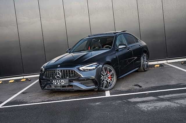 Mercedes-Benz C 43 AMG 4MATIC | AMG Performance-stoelen |, Auto's, Automaat, Bedrijf, Adaptive Cruise Control, 196 g/km