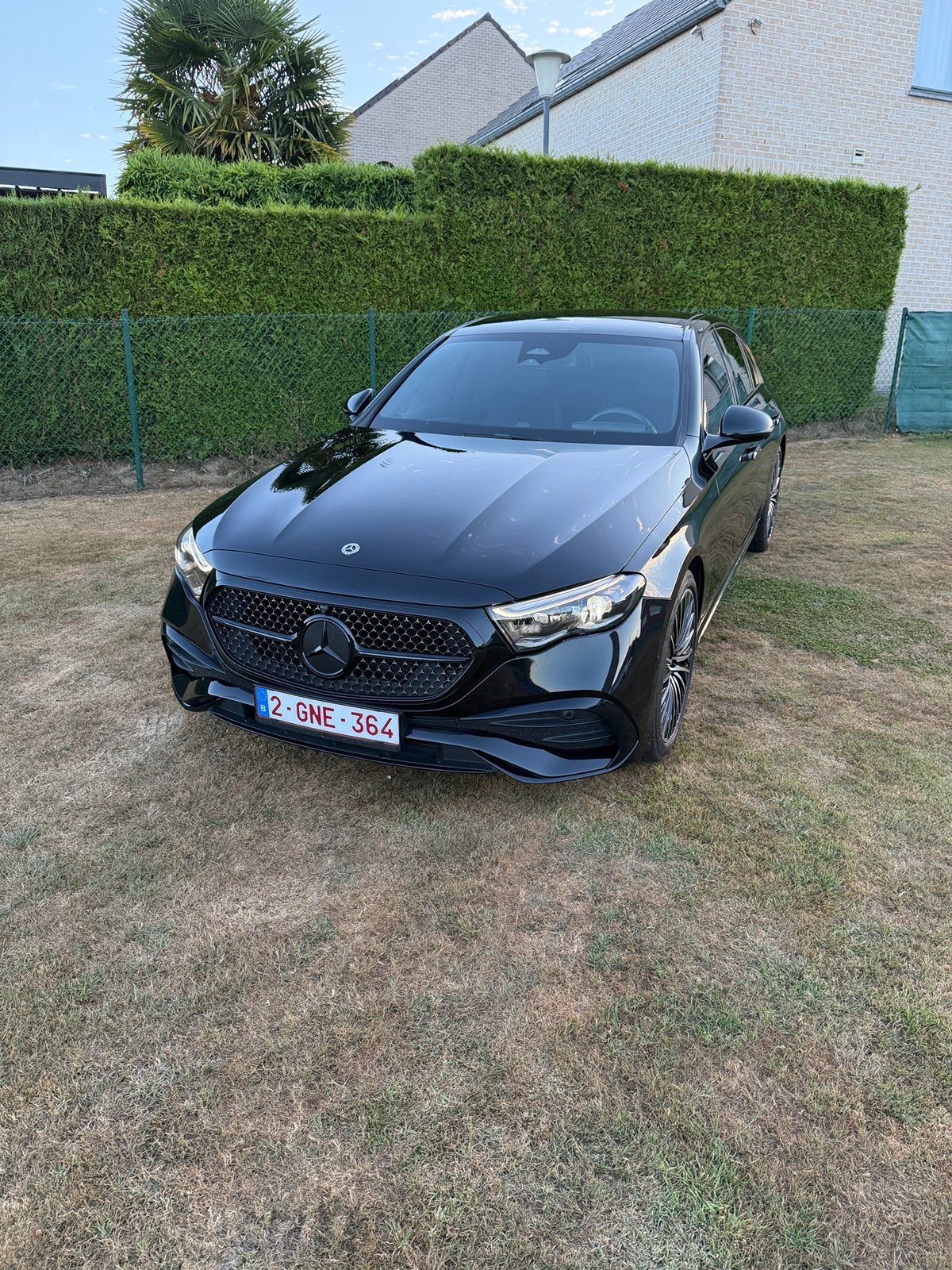 Classe E 220D 02/2025 AMG Pack Black Line, Auto's, Automaat, Dealer onderhouden, Alcantara, Zwart
