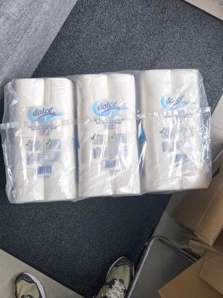 Toiletpapier 96 rol 2 laag, Ophalen
