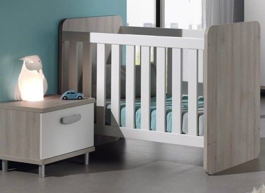 Meegroeibed noor 60/120 naar 90/200, Kinderen en Baby's, Ophalen, Zo goed als nieuw, Jongetje of Meisje