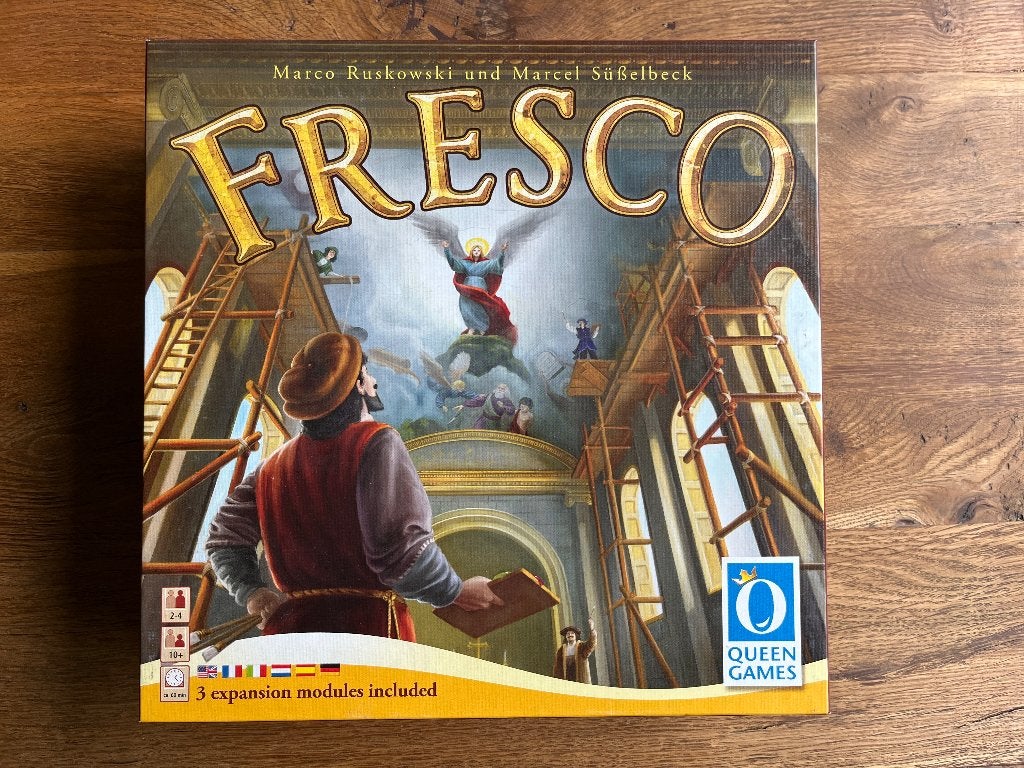 Fresco bordspel - als nieuw, Enlèvement ou Envoi, Comme neuf