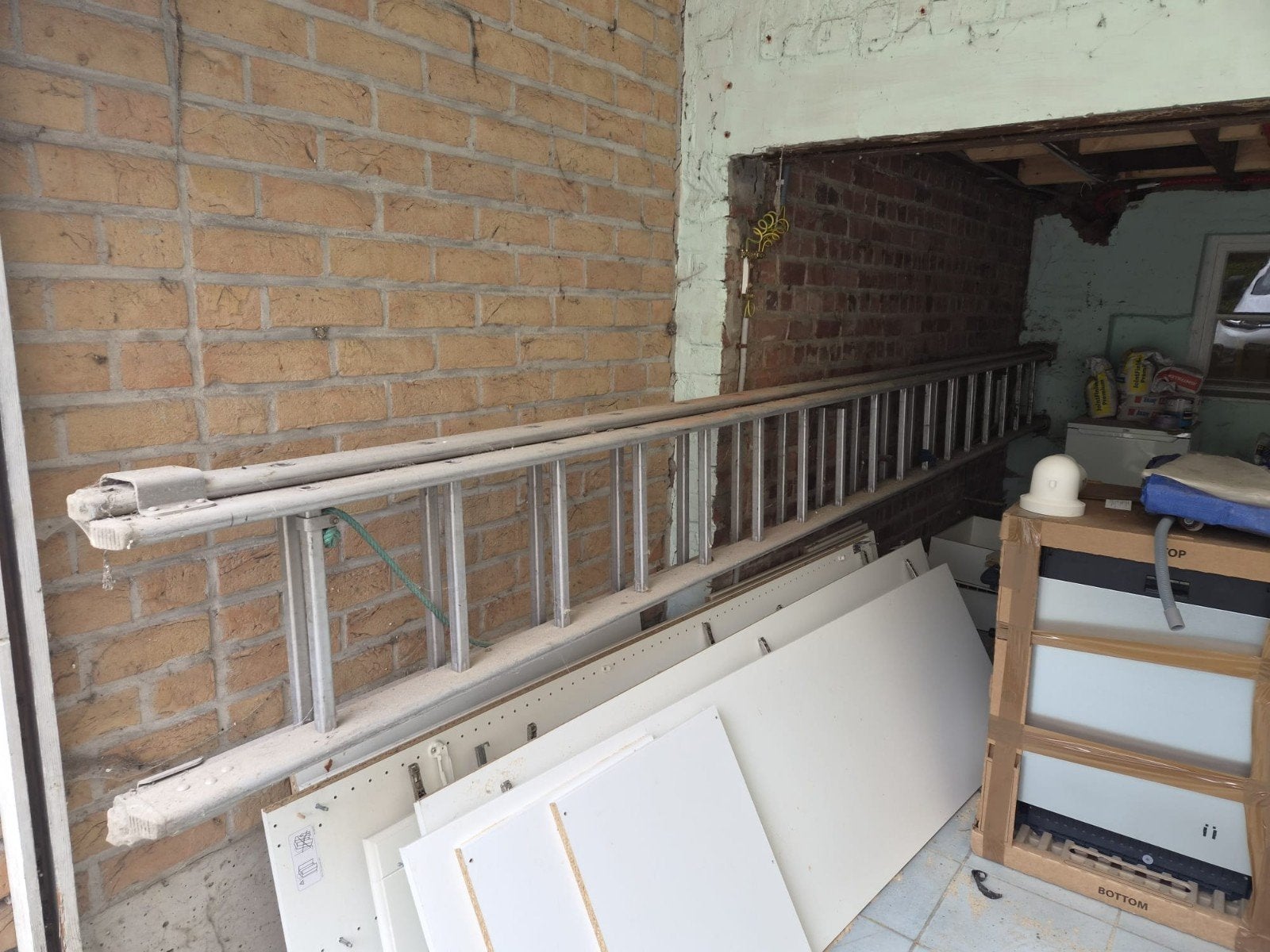 Échelle, Bricolage & Construction, Enlèvement, Utilisé, Échelle, 4 mètres ou plus