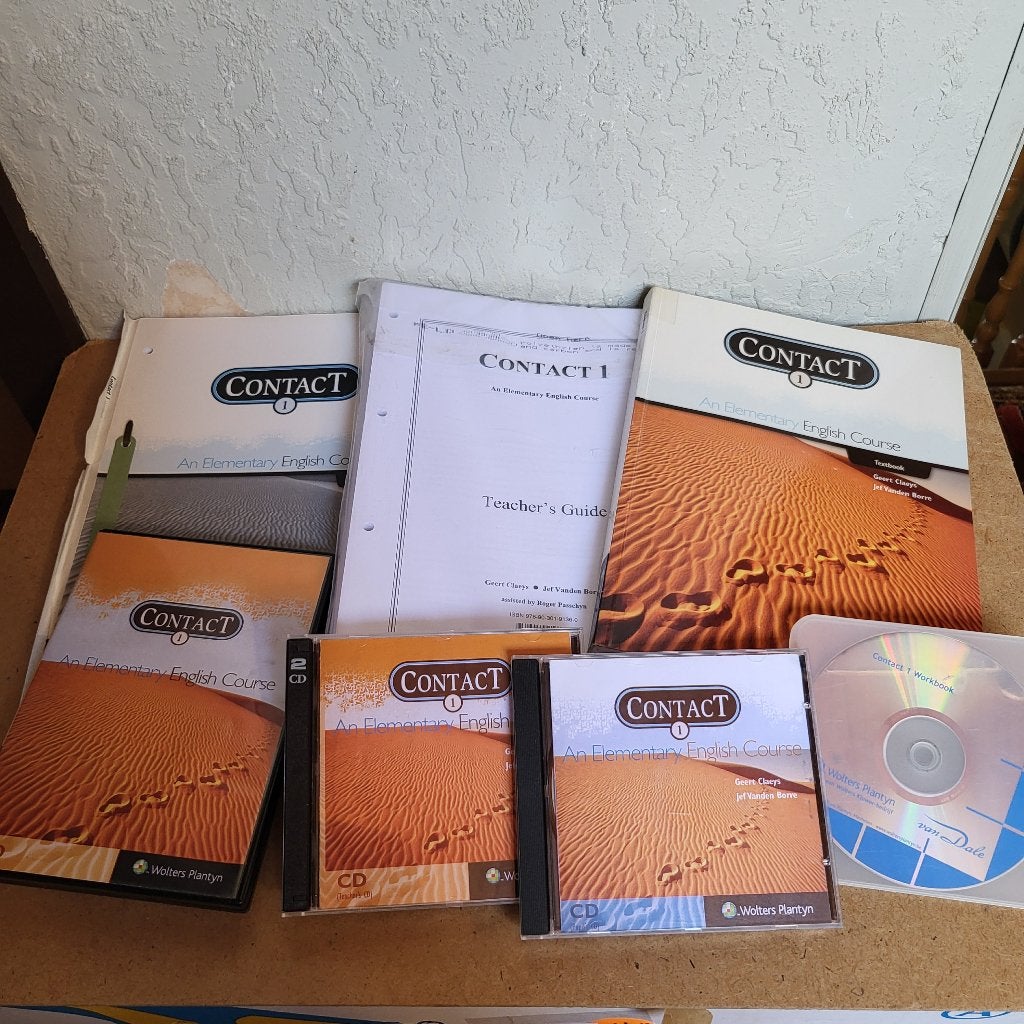 Cursus Engels: Contact 1, Ophalen of Verzenden