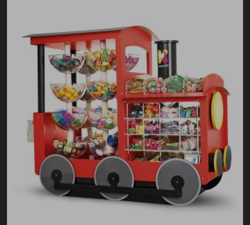 EXCLUSIVITÉ RARE PRÉSENTOIR EXPRESS TRAIN KEYCRAFT, Enlèvement, Utilisé, Autres types