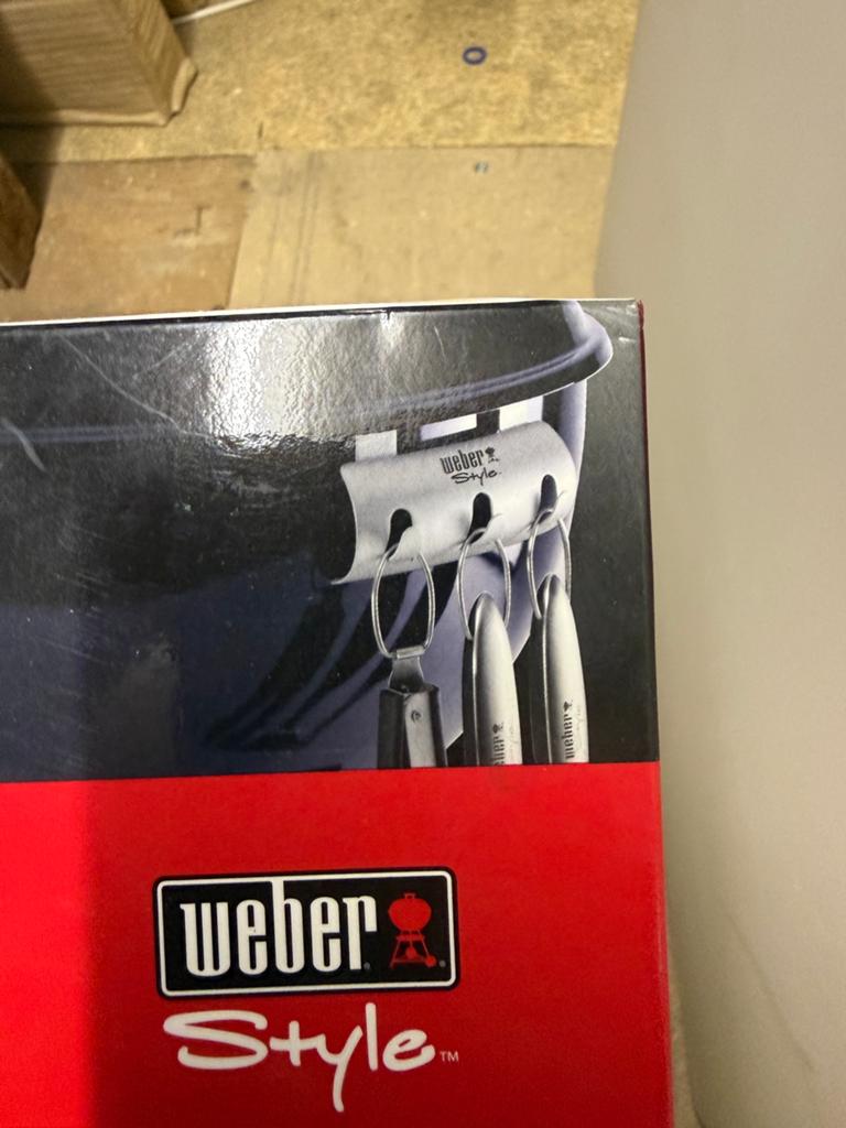 Barbecue gereedschaphouder voor Bol barbecue, Tuin en Terras, Barbecue-accessoires, Ophalen of Verzenden, Zo goed als nieuw
