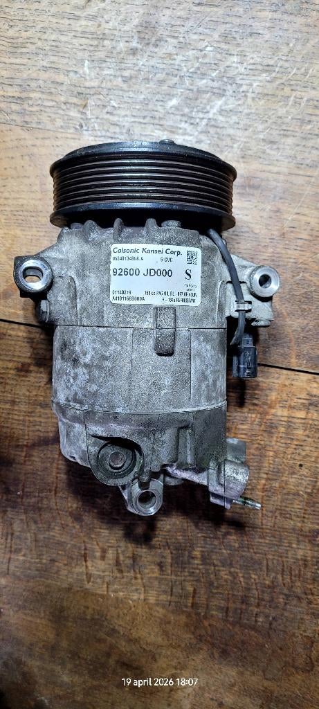 Airco compressor Nissan j10, 1.6 benzine 2007-2011, Auto's, Nissan, Particulier, Qashqai, Airconditioning, Benzine