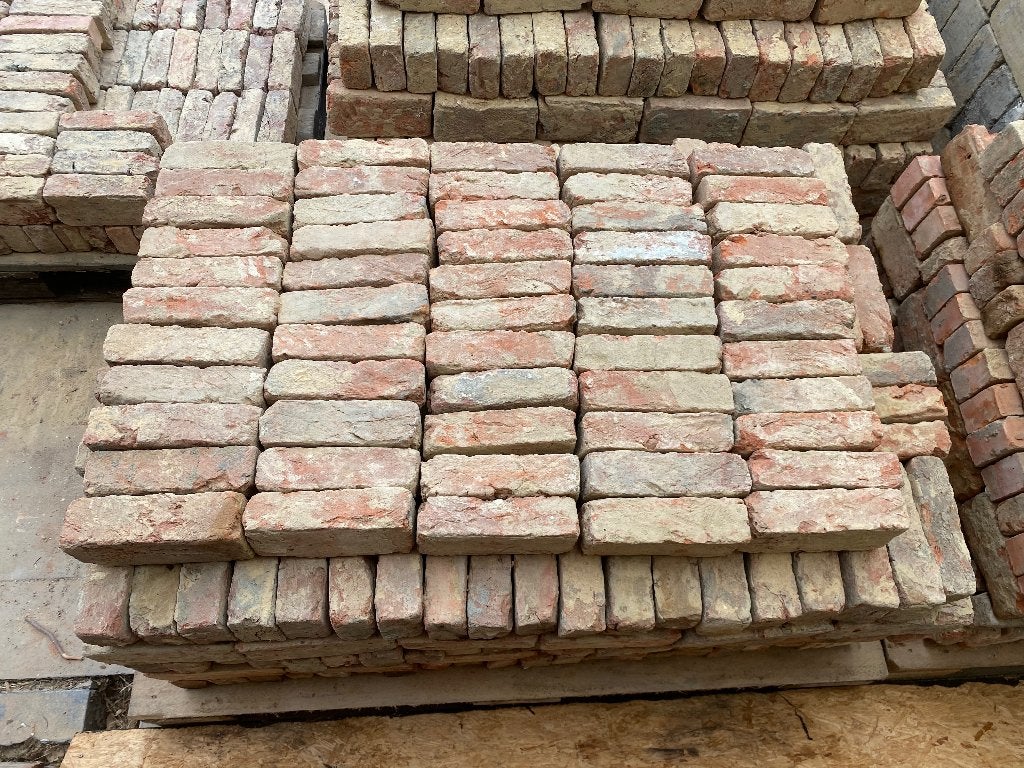 Oude beerse gevelstenen, Doe-het-zelf en Bouw, Ophalen, Gebruikt, Bakstenen
