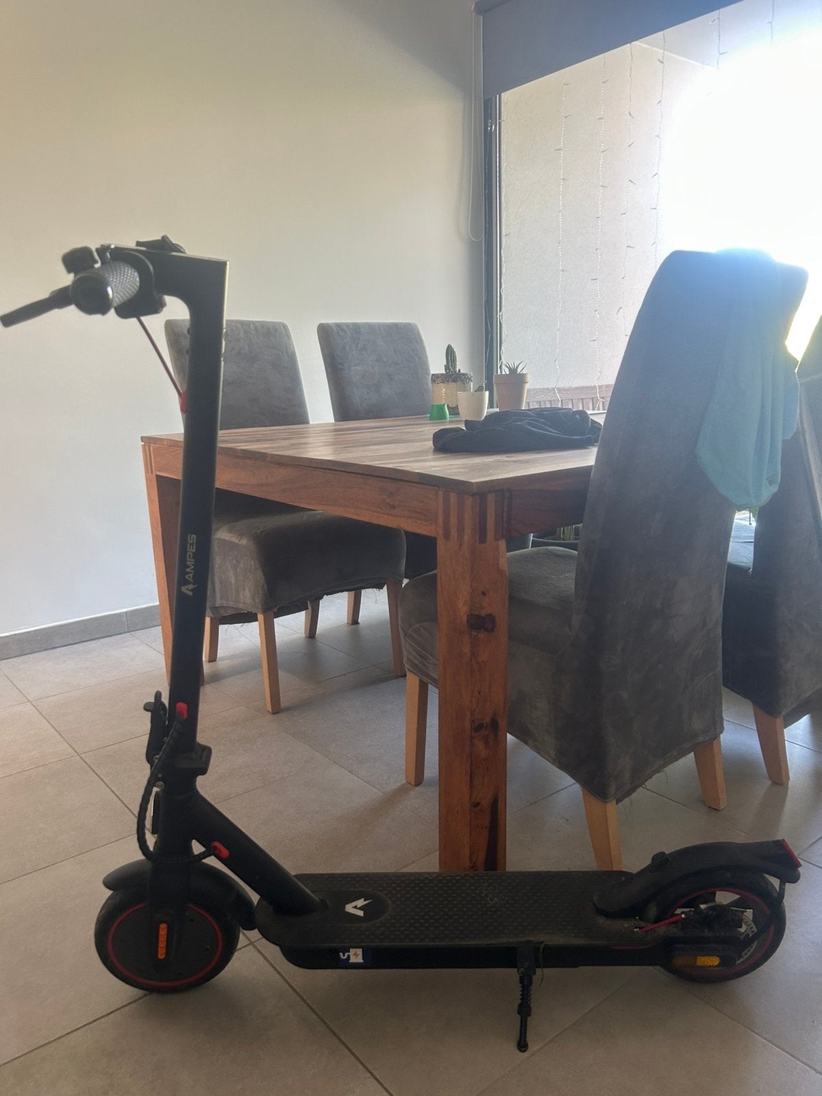 elektrishe step, Enlèvement, Utilisé