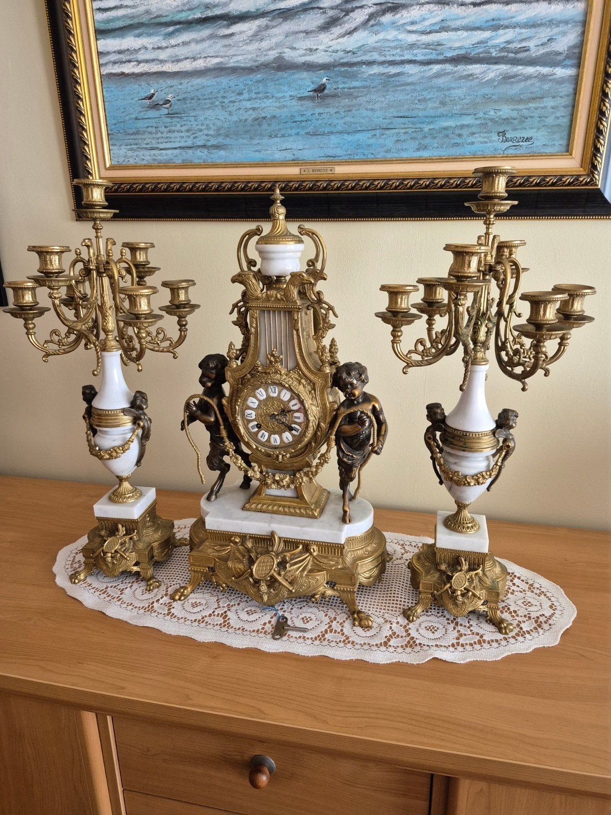 belle garniture, Enlèvement