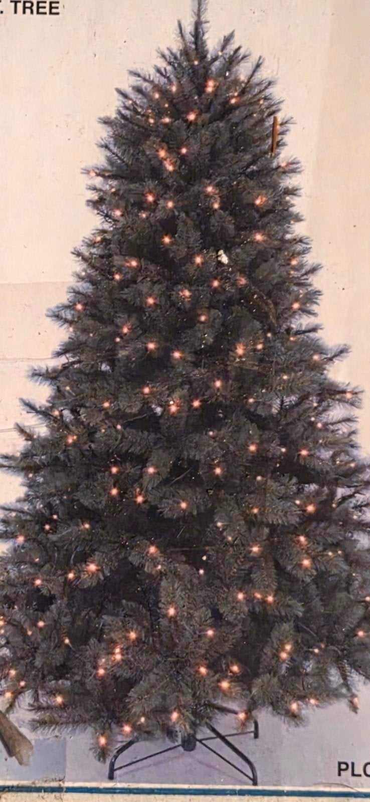 kerstboom kunststof Triumph Frosted Foreset, Diversen, Ophalen, Gebruikt