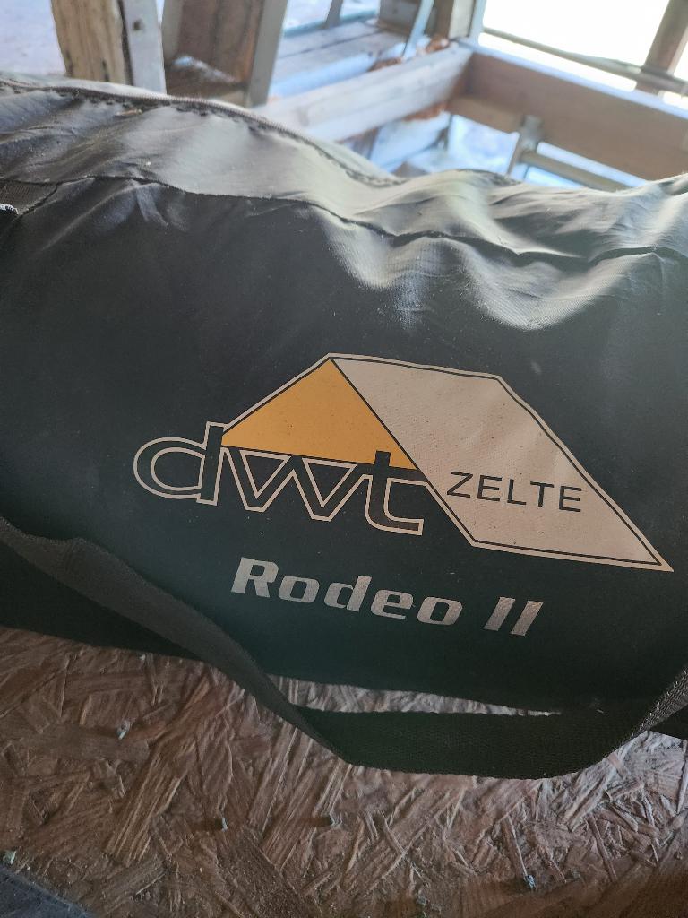 Tente DWT ZELTE Rodeo II, Caravanes & Camping, Tentes, Enlèvement, Utilisé, Jusqu'à 2