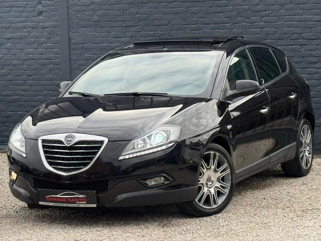 Lancia Delta 1.4 Turbo 140cv 2013 Gold Edition Eur5, Auto's, Lancia, Automaat, Euro 5, Zwart, Leder