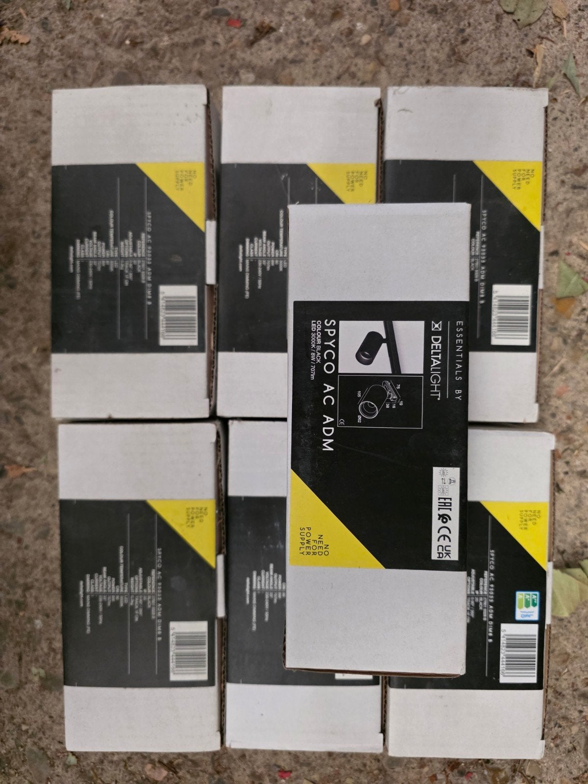1f rail led spot delta light, Maison & Meubles, Lampes | Spots, Neuf, Enlèvement ou Envoi, LED, Métal