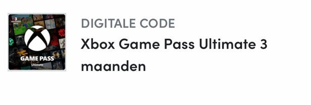 x box game pass ultimate 3 maanden (verkeerde gekocht), Games en Spelcomputers, Games | Xbox 360, Ophalen, Online, 1 speler, Nieuw