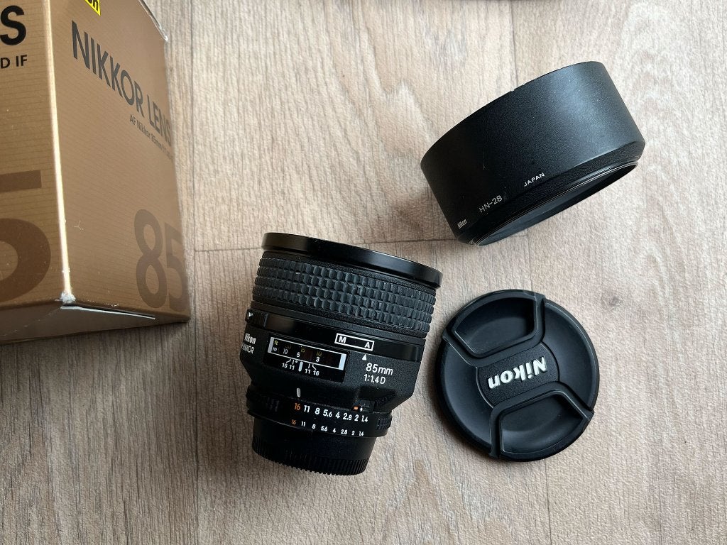 Nikkor Nikon 85mm f/1.4 D, 85 mm, Enlèvement ou Envoi, Lentille standard, Nikon