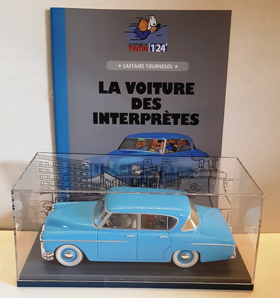 Les voitures de Tintin 1/24 N34, La voiture des interprètes, Collections, Envoi, Tintin, Neuf, Statue ou Figurine