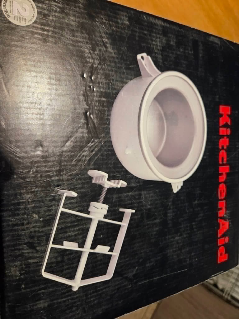 Roomijsmaker Kitchen Aid Nieuw!, Enlèvement, Neuf