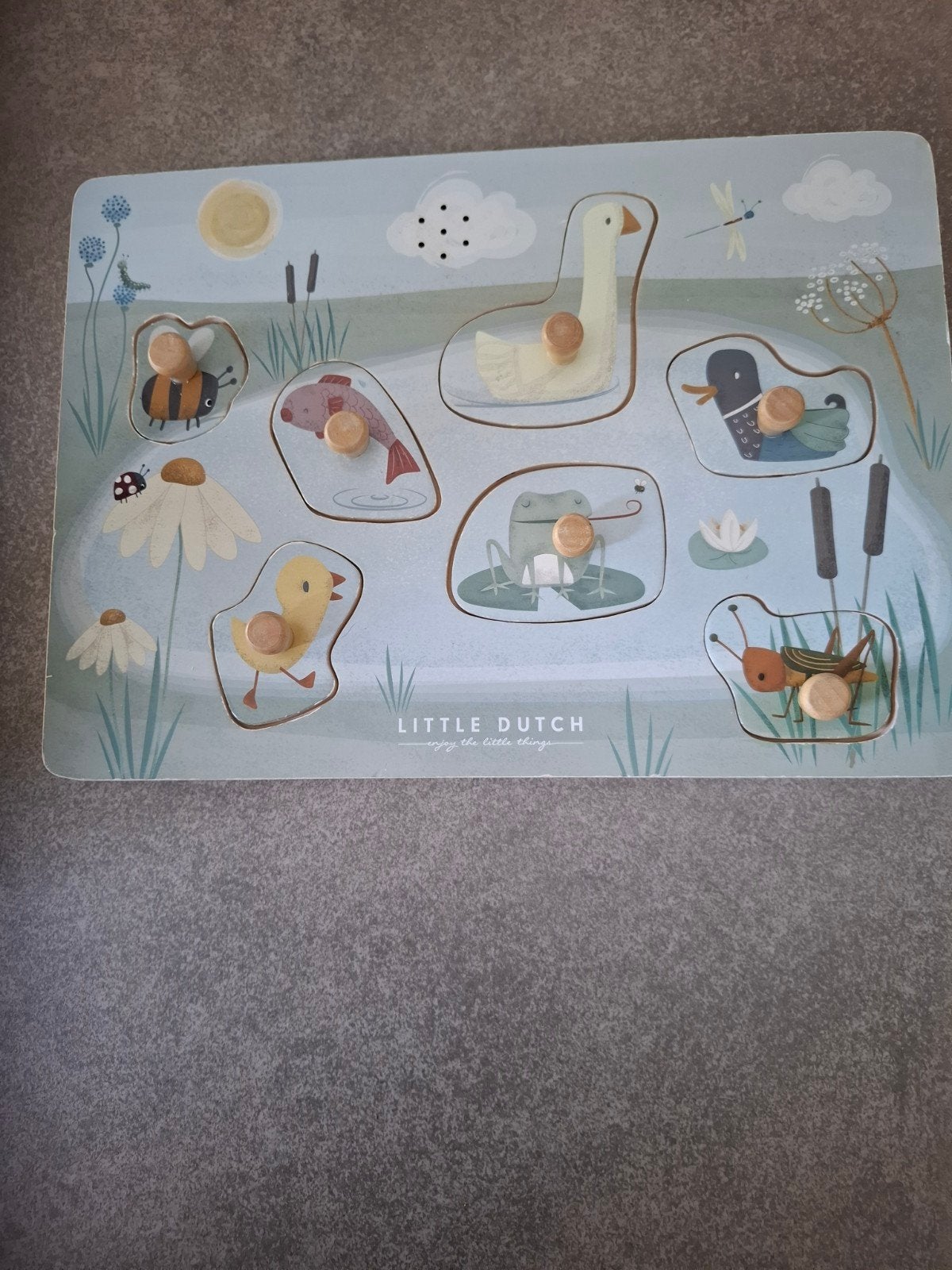 Houten puzzel met dieren geluid, Ophalen
