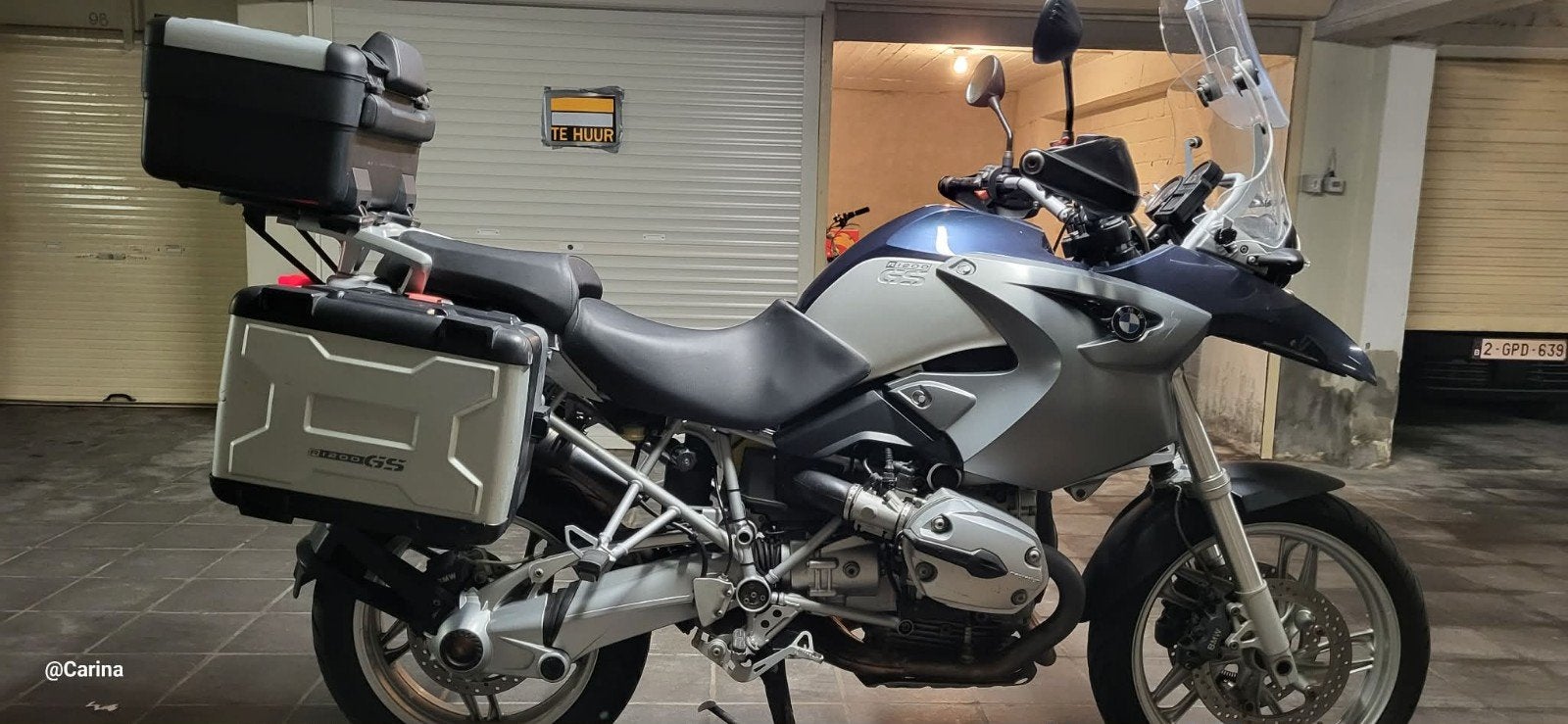 Bmw gs1200, Ophalen