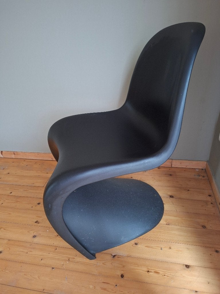 4 chaises Panton - Vitra - Originales, Synthétique, Enlèvement, Quatre, Panton