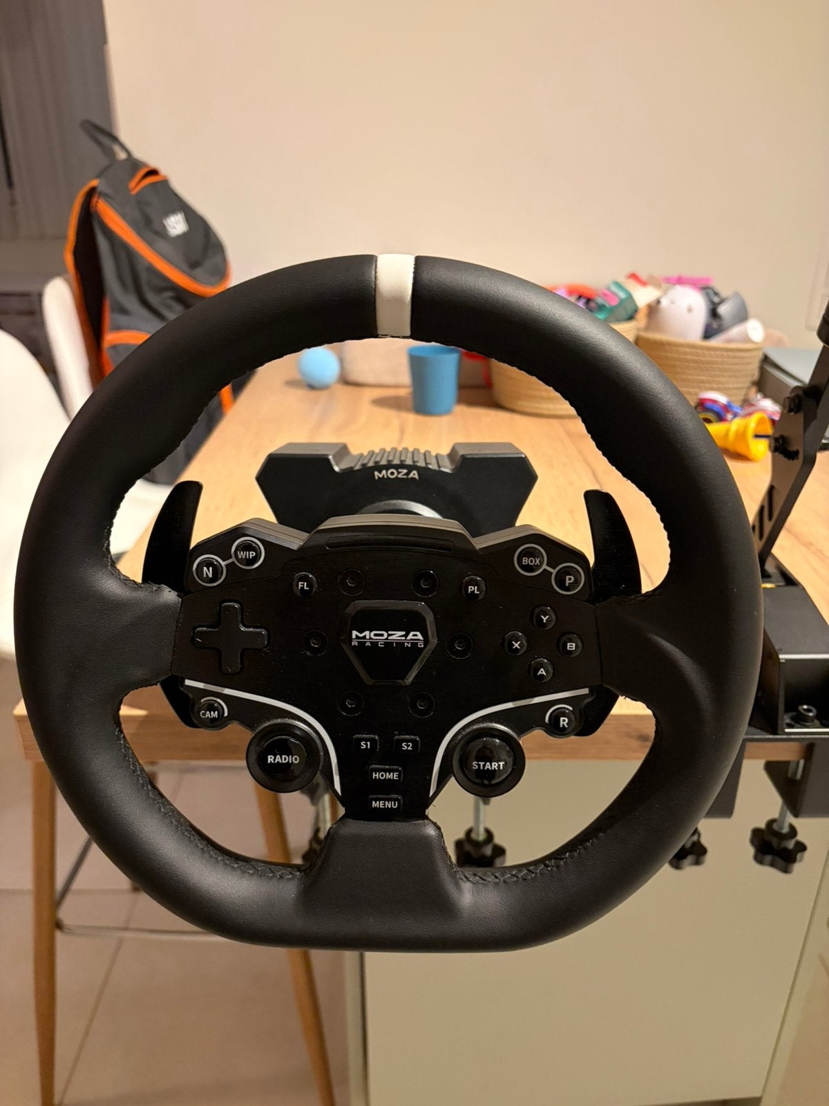 MOZA R5 + PEDALEN + HANDBRAKE, Ophalen of Verzenden, Zo goed als nieuw