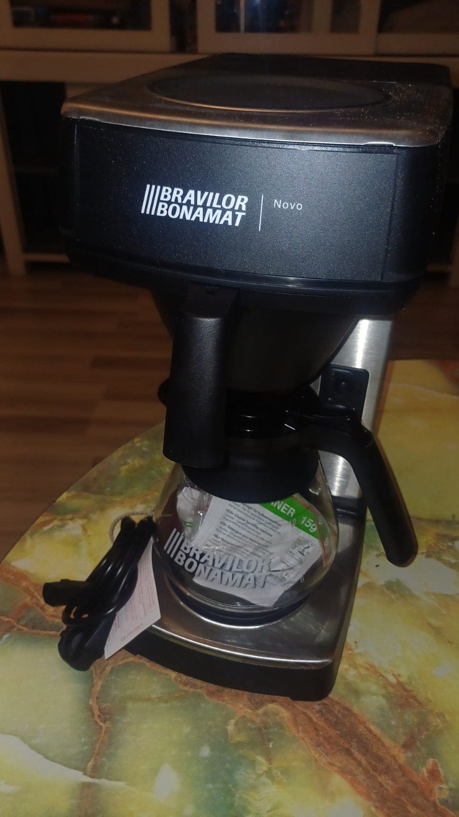 Koffiezetapparaat, Ophalen