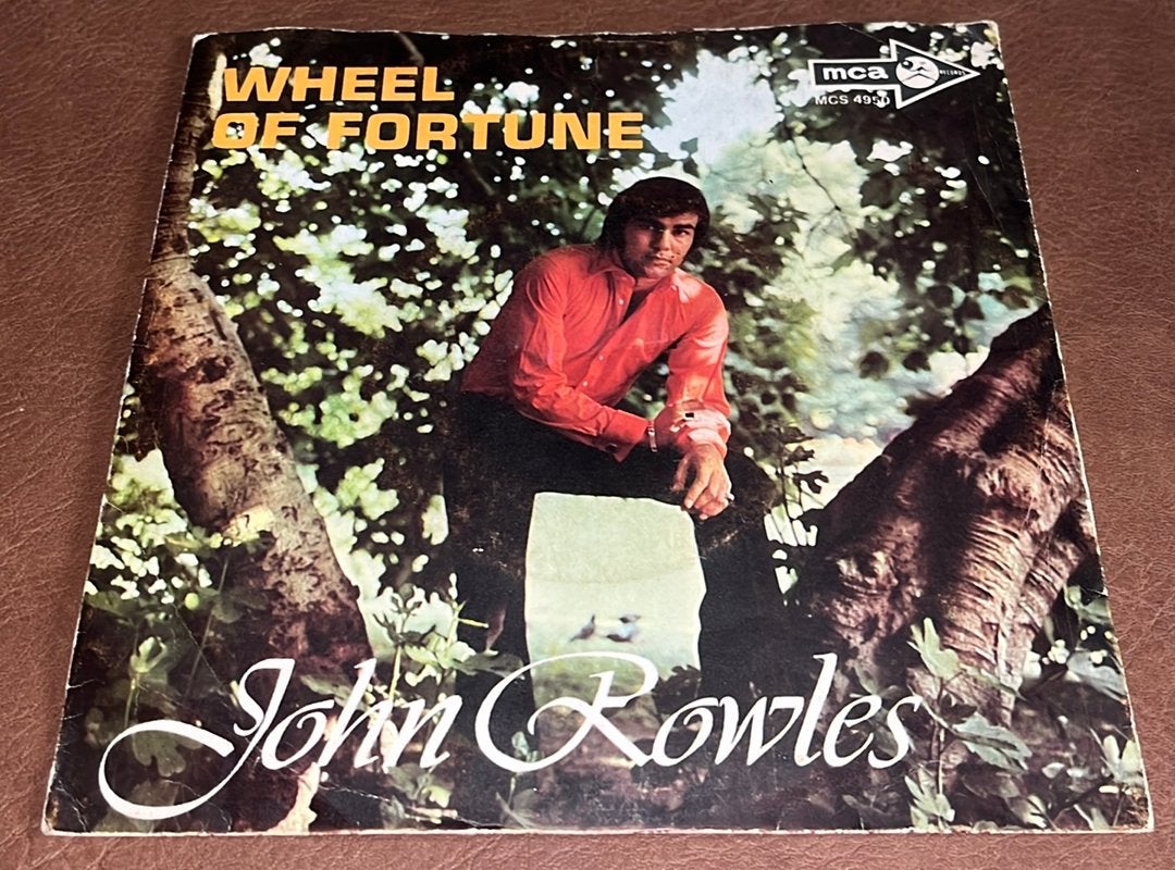 John Rowles ‎– Wheel Of Fortune - 7” vinyl single - ITA, Cd's en Dvd's, Vinyl Singles, Ophalen of Verzenden, Gebruikt