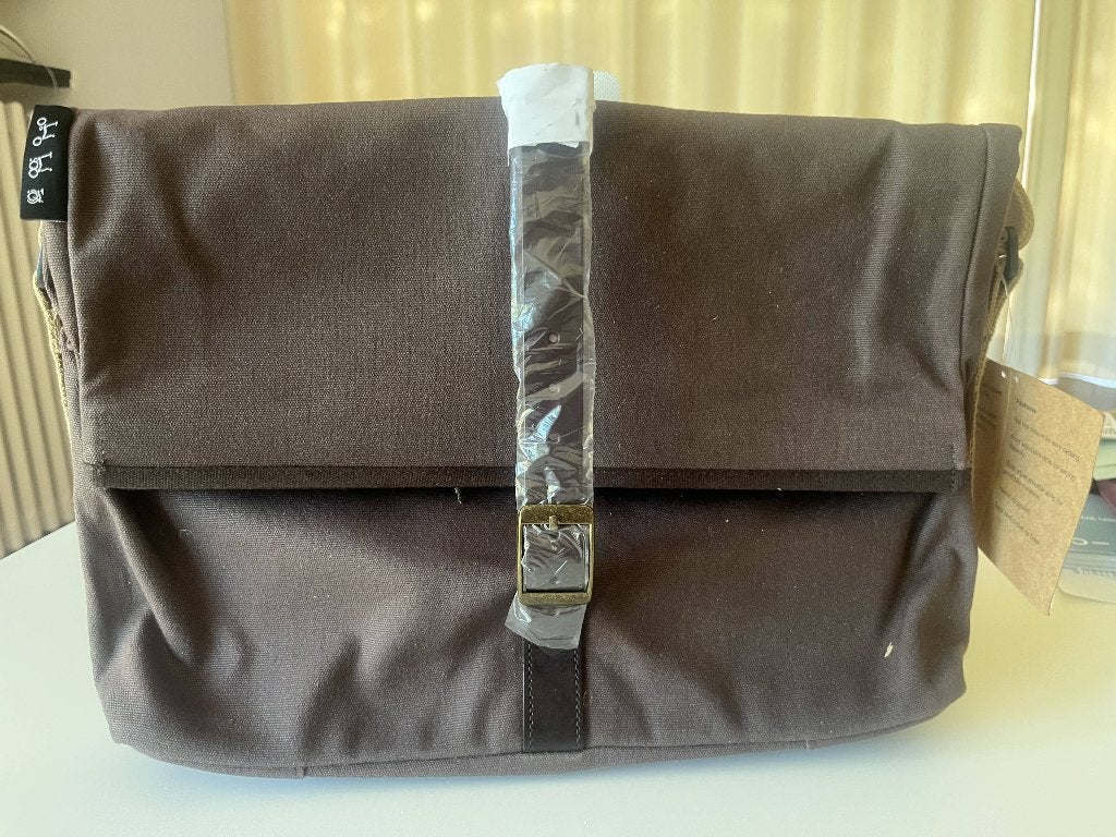 Sac Brompton Roll Tap en toile cirée, Vélos & Vélomoteurs, Enlèvement ou Envoi, Neuf, Brompton