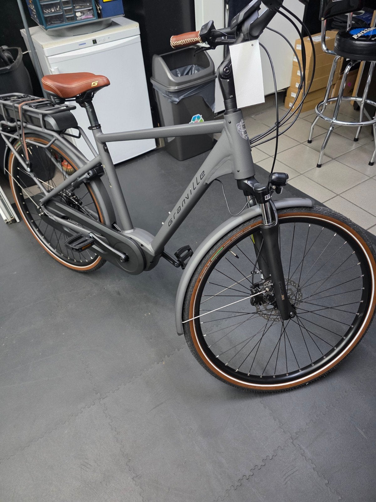 nieuwe heren ebike bosch performance 500accu enviolo, 47 tot 51 cm, Ophalen of Verzenden, Nieuw, 50 km per accu of meer