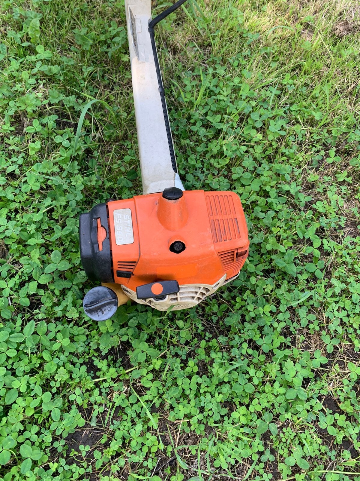 stihl fs350, Enlèvement, Utilisé
