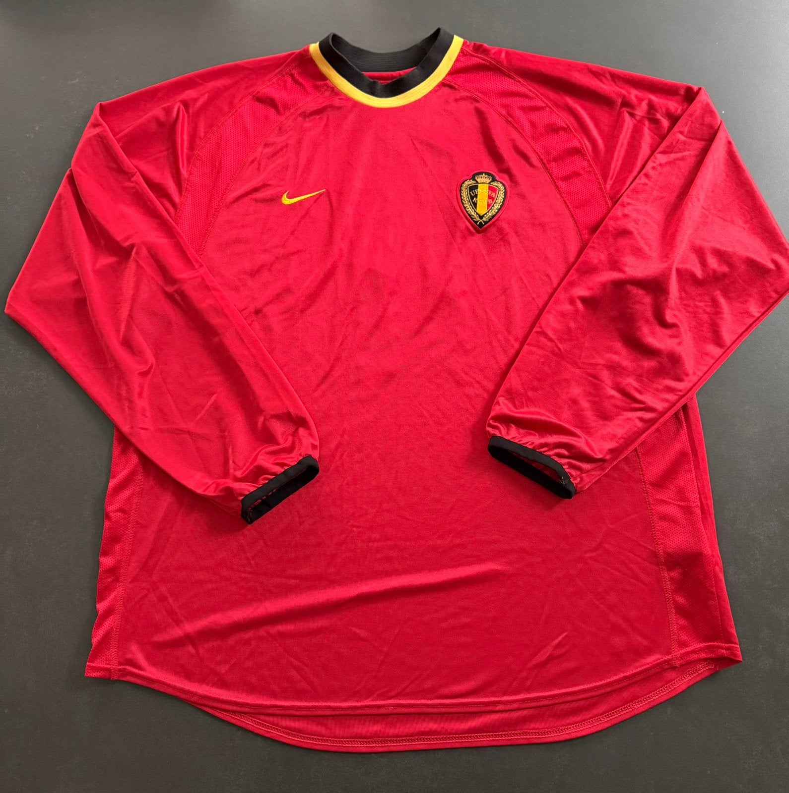 Rode Duivels 2000-02 thuisshirt, Sports & Fitness, Football, Taille XL, Enlèvement ou Envoi, Comme neuf, Maillot