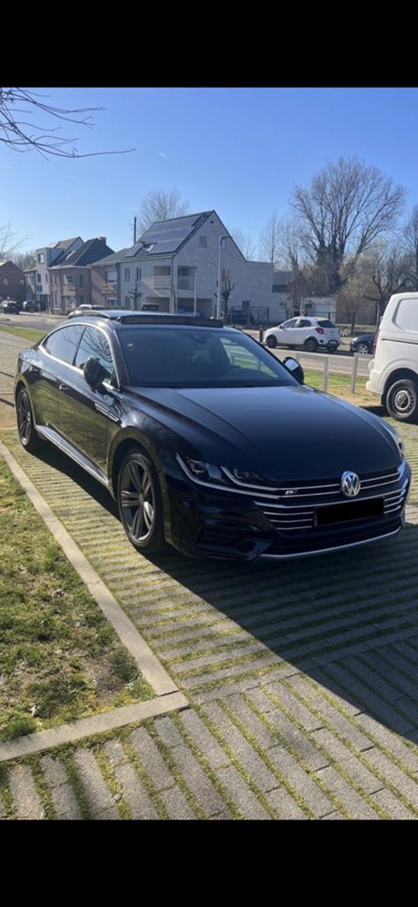 VW Arteon R-Line, Autos, Volkswagen, Cuir, Euro 6, Noir, Automatique