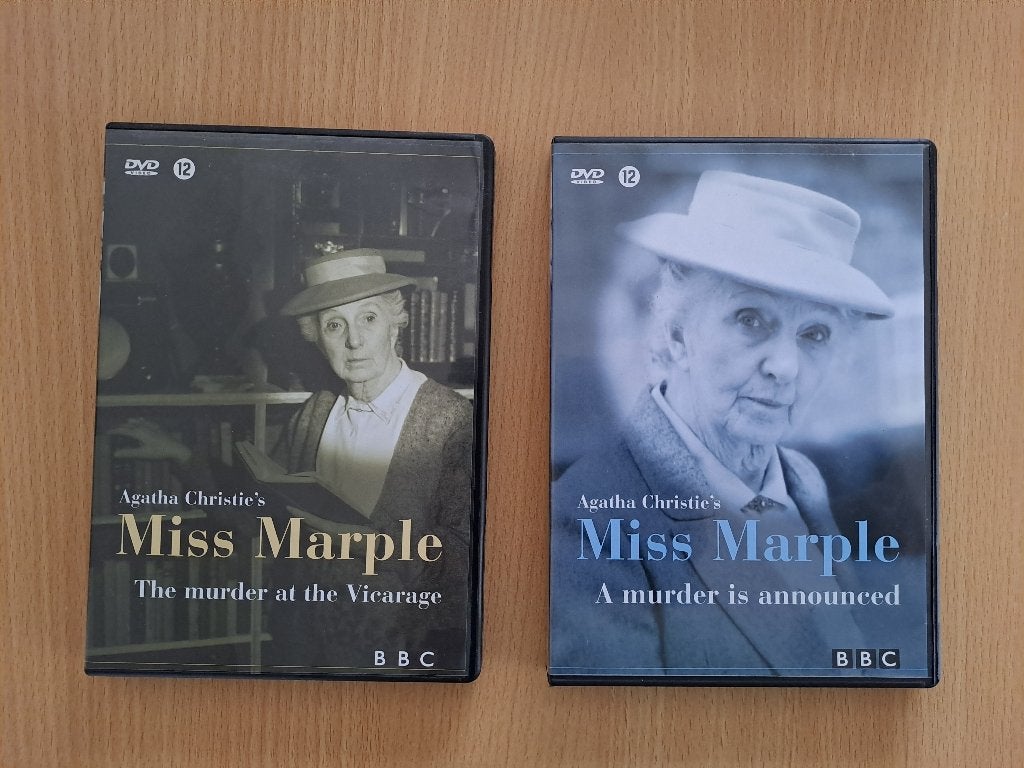 2 dvd's van Miss Marple, Cd's en Dvd's, Engels, Nederlands, Ophalen of Verzenden, Zo goed als nieuw