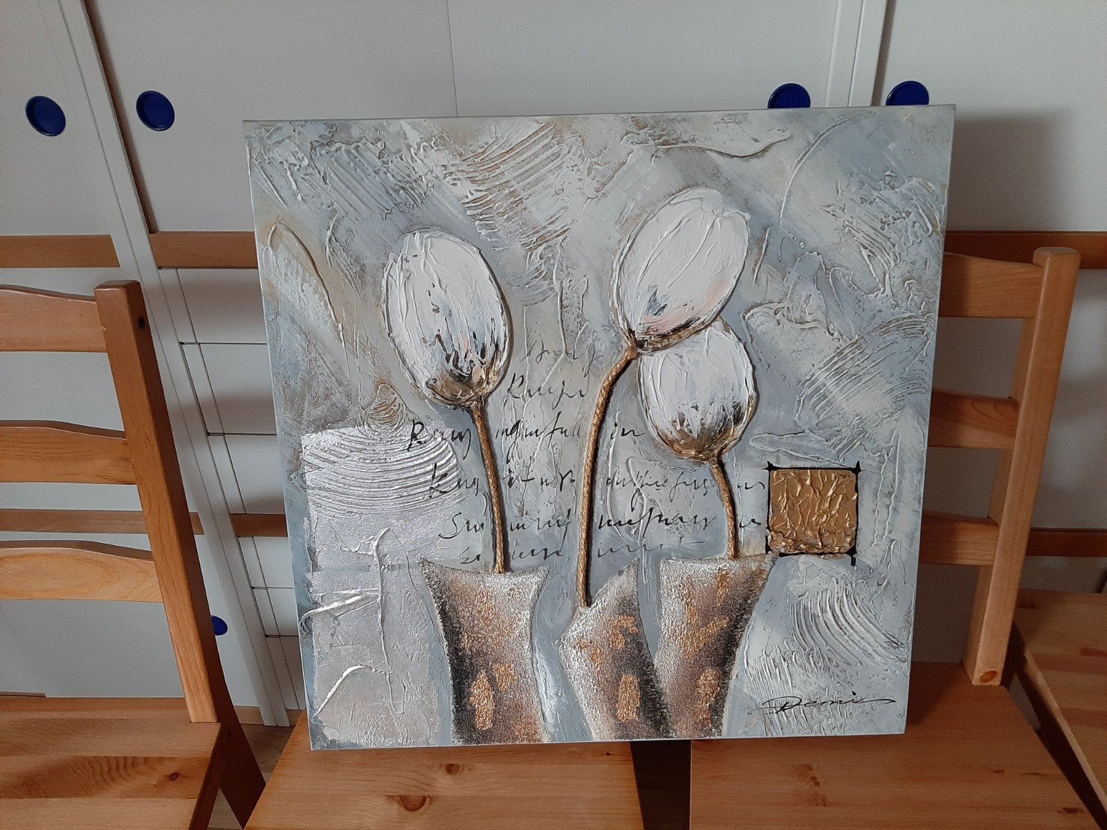 canvas 60 op 60 cm, Huis en Inrichting, Ophalen, Schilderij