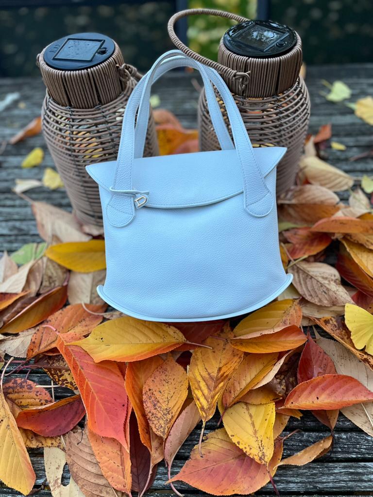 Schitterende Vintage Delvaux Songé In modekleur 2026, Enlèvement, Comme neuf, Blanc, Sac à main