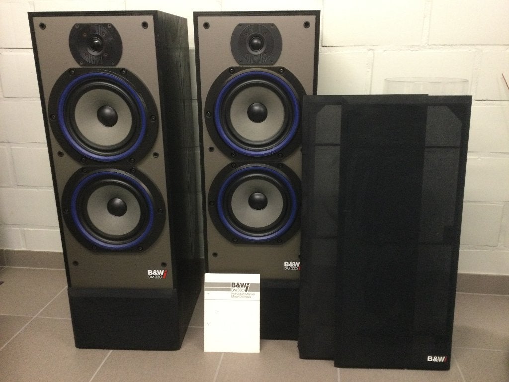 set B&W330i, Audio, Tv en Foto, Ophalen, Vloerstaande luidspreker, Gebruikt, 60 tot 120 watt
