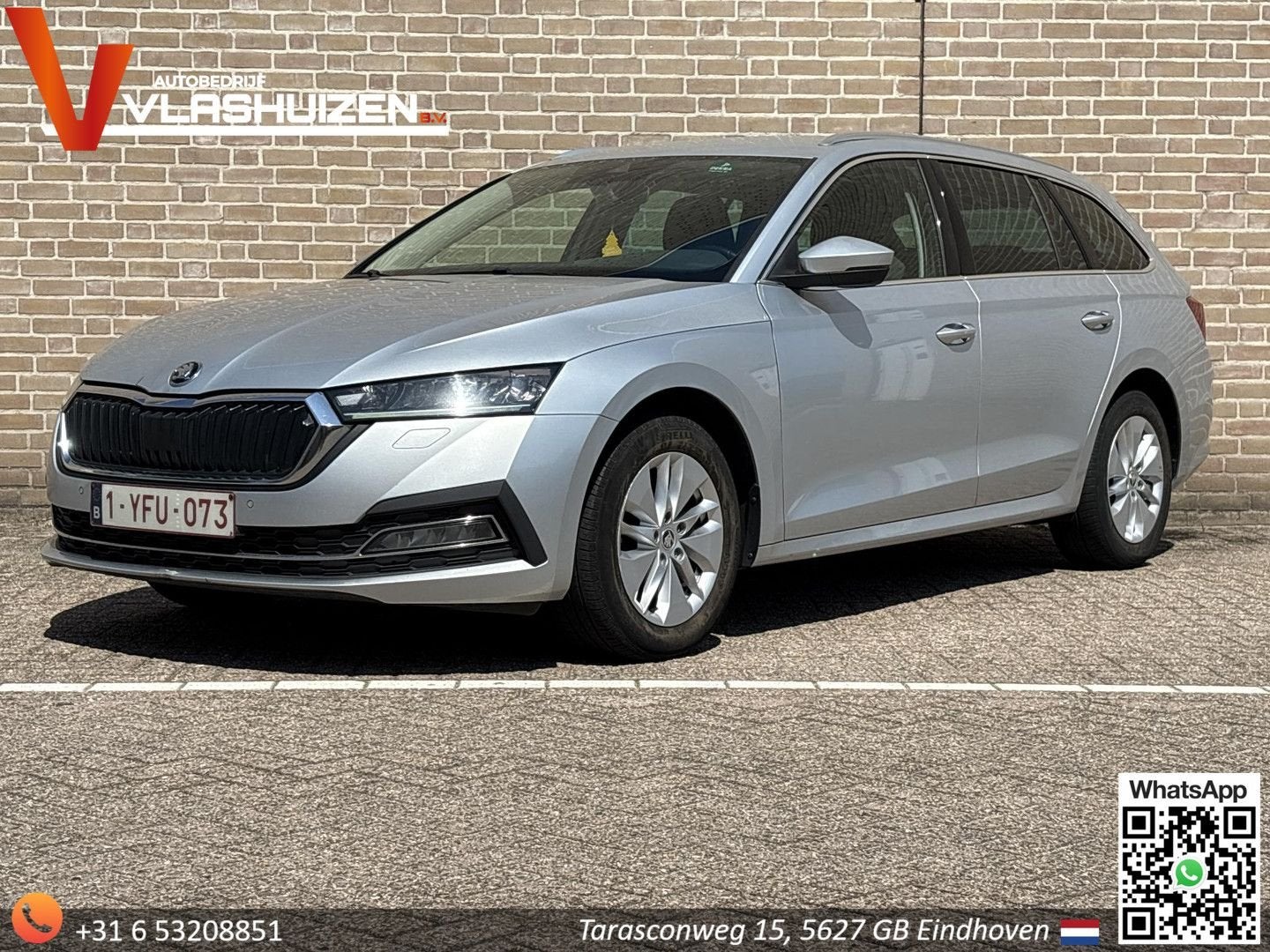 Skoda Octavia Combi 1.6 TDI Greentech Ambition |  9.300,- NE, Auto's, Electronic Stability Program (ESP), Zilver of Grijs, Te koop