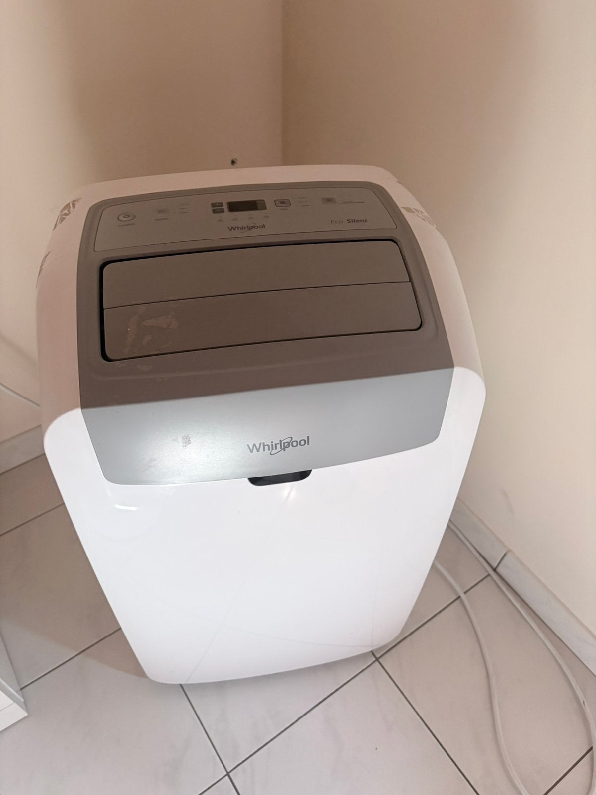 Climatiseur Whirlpool mobile 12000 BTU/h, Electroménager, Enlèvement ou Envoi, Comme neuf, Télécommande