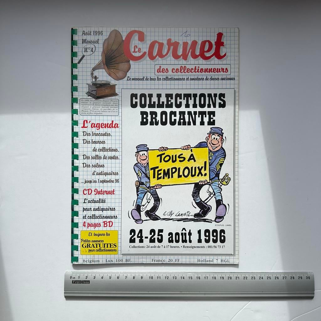 Les Tuniques Bleues : Le carnet du collectionneur n4 1996, Envoi, Autres personnages, Neuf, Livre ou Jeu