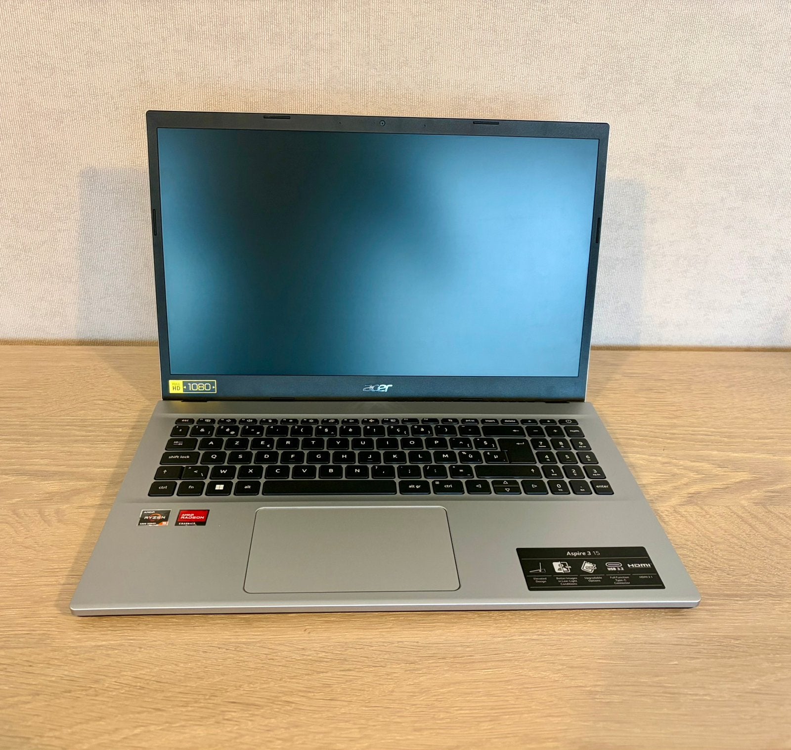 ACER Aspire A315-44P, 8 GB, Comme neuf, Enlèvement, SSD