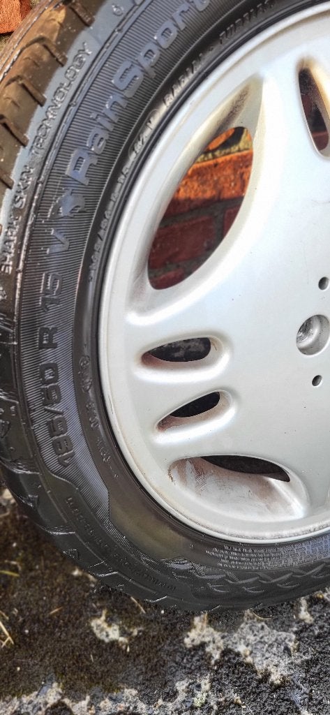Mercedes, Auto-onderdelen, Banden en Velgen, Ophalen, Gebruikt, 15 inch, Band(en)