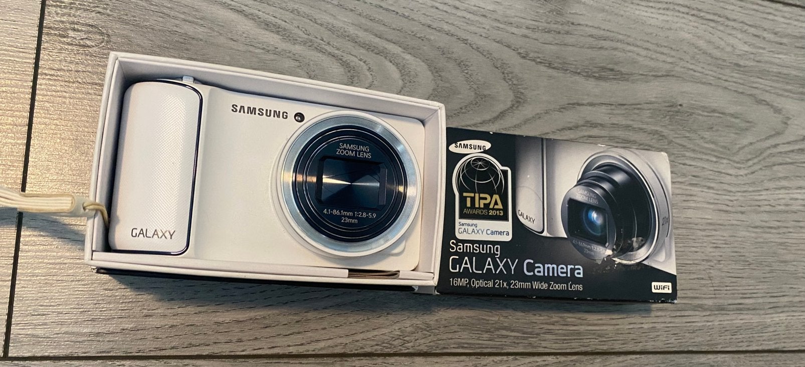 Appareil photo Samsung Galaxy EK-GC100 blanc, TV, Hi-fi & Vidéo, Appareils photo numériques, Enlèvement ou Envoi, Comme neuf, Samsung