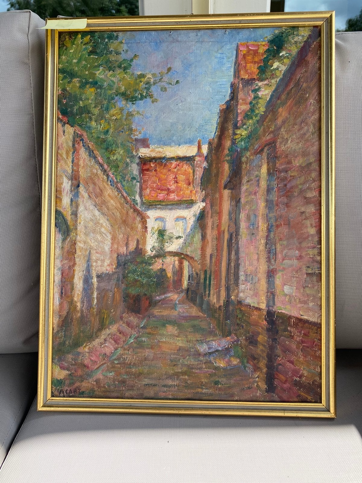 Schilderijen A cart, Antiek en Kunst, Ophalen