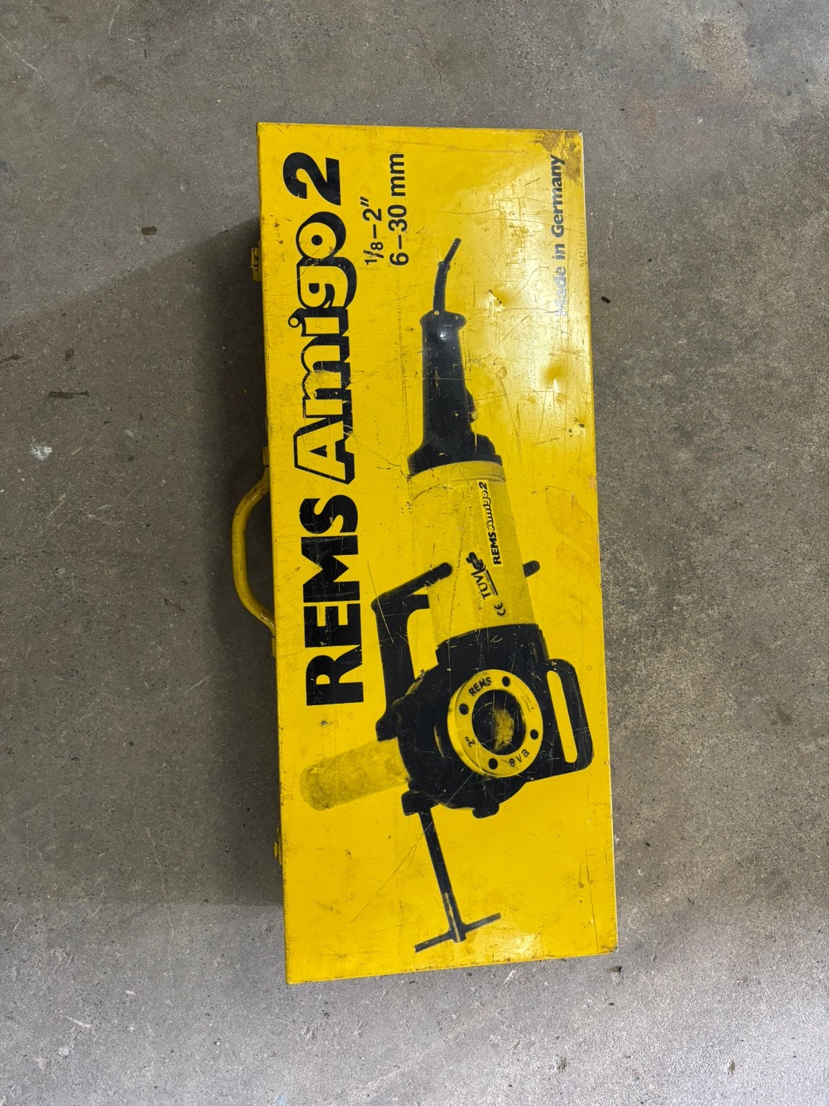 Machine de découpe de fils électriques Rems amigo 2, Enlèvement, Utilisé