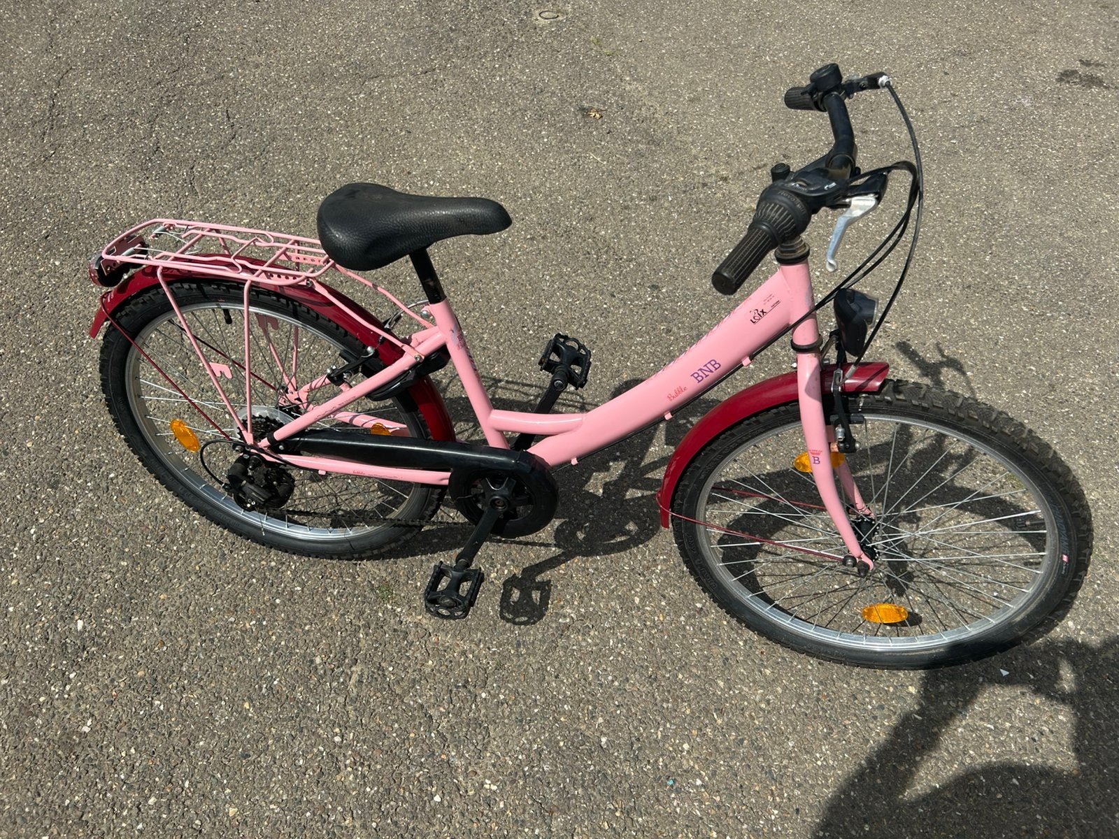 Mooie meisjes fiets 24 inch van 5. Tot 10 j, Ophalen, Zo goed als nieuw, 24 inch