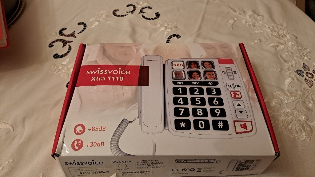Vaste telefoon grote drukknoppen, Ophalen of Verzenden, Zo goed als nieuw