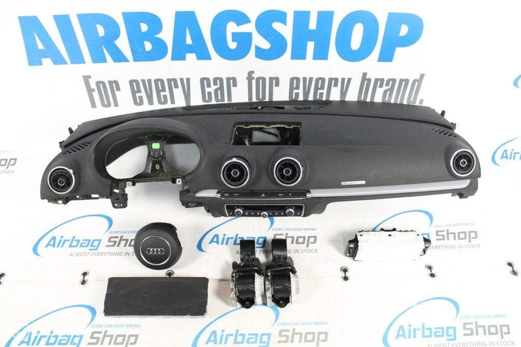Airbag set Dashboard 3 spaak Quattro Audi A3 8V 2012-2020, Auto-onderdelen