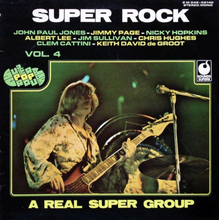 lp: SUPER ROCK - A REAL SUPER GROUP - vanaf 5€, Ophalen of Verzenden, 12 inch, Inclusief binnenhoes, Poprock